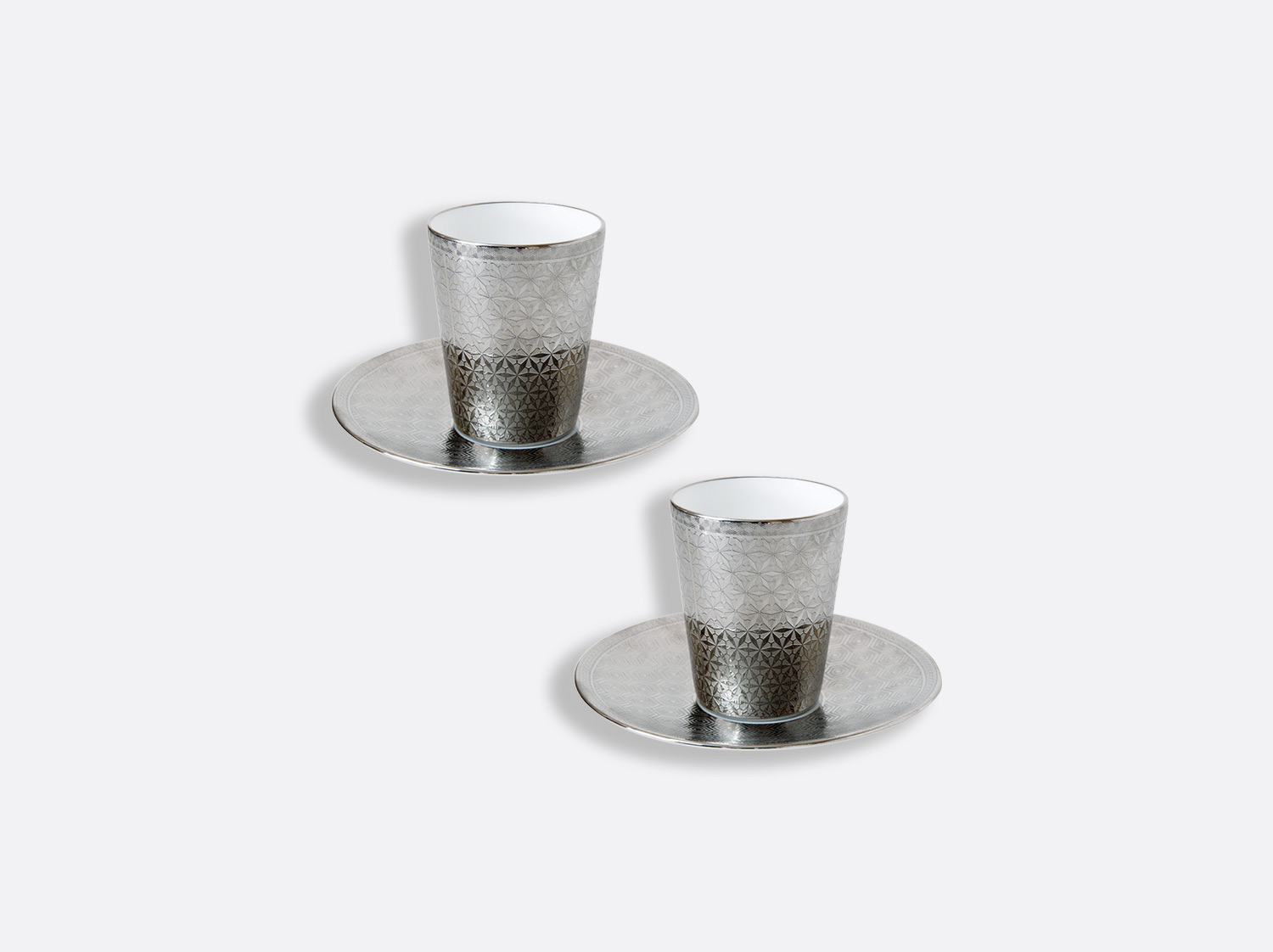 Coffret 2 tasses et soucoupes Café - Divine - Bernardaud